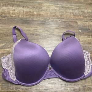 Victoria Secret Showstopper Bra 34D Lined Demi Body By Victoria‎ Purple